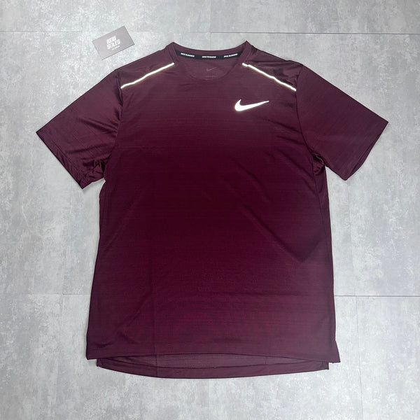 Nike Miler 1.0 T-Shirt 'Maroon'